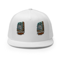 Structure Feeder Striped Fish Trucker Hat product mockup