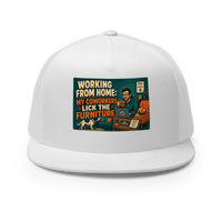 Remote Work Trucker Hat product mockup