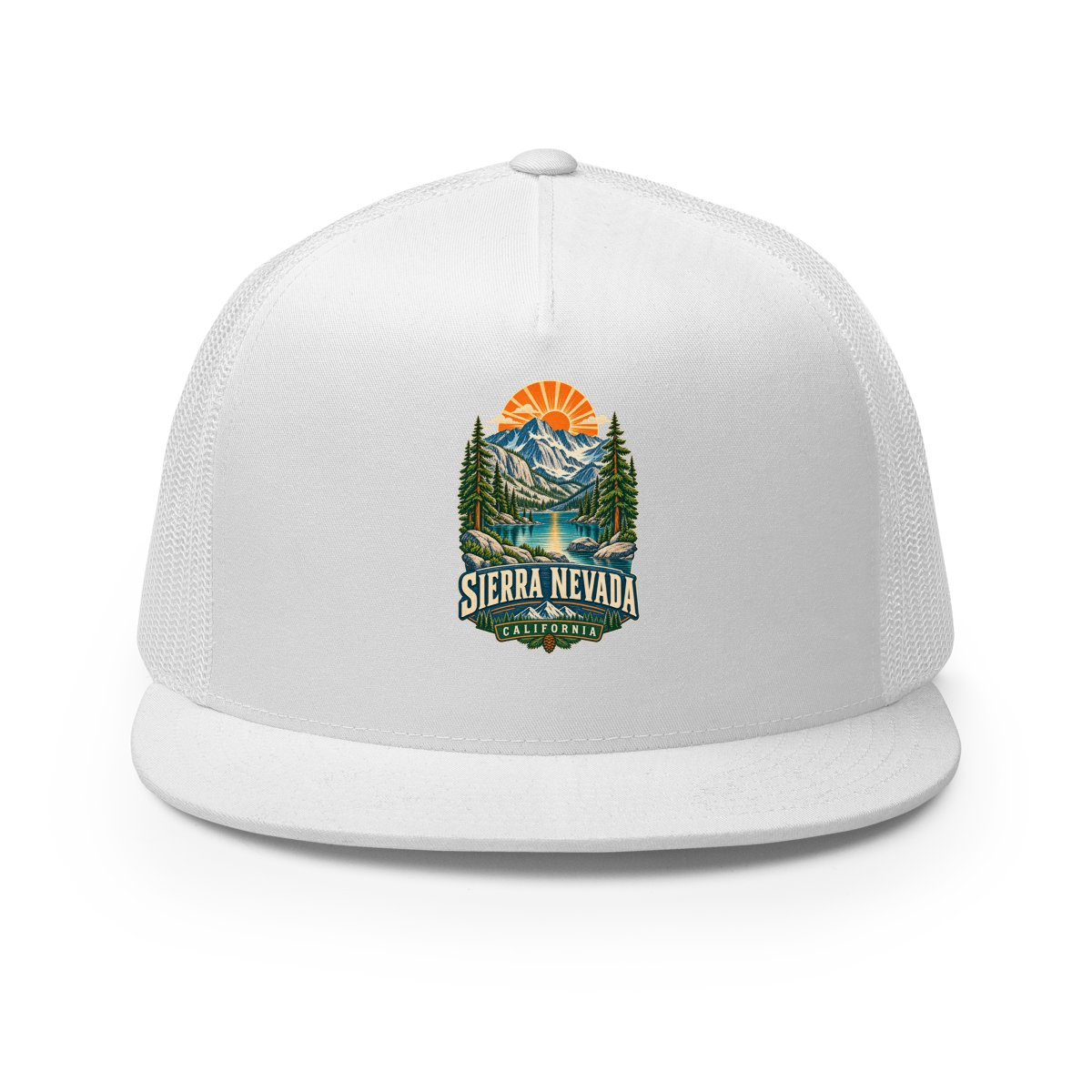 Sierra Nevada Trucker Hat product mockup