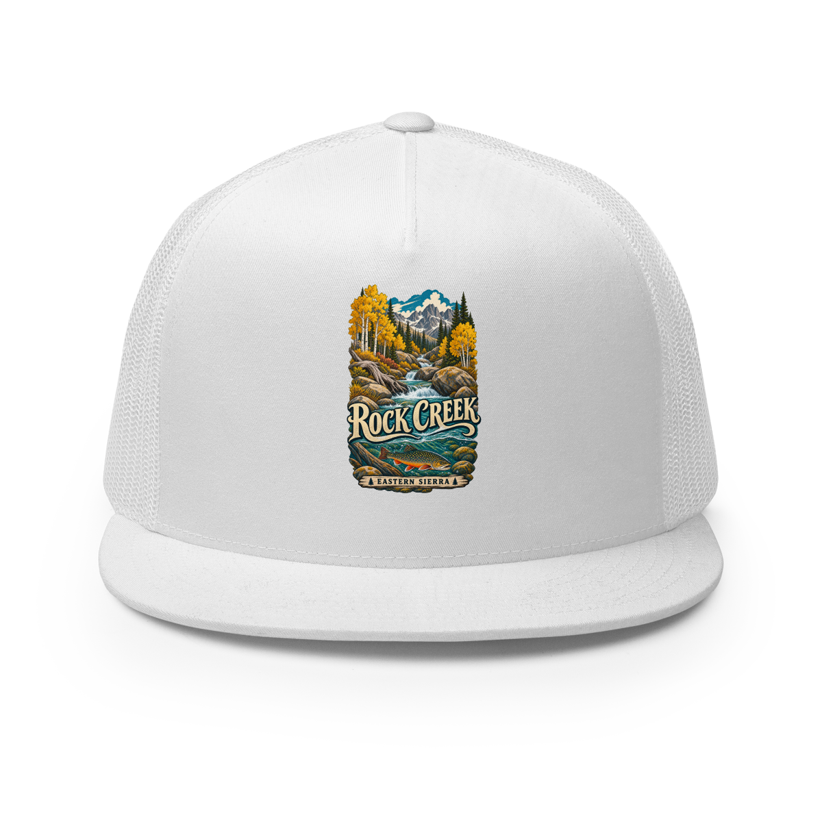 Rock Creek Trucker Hat product mockup