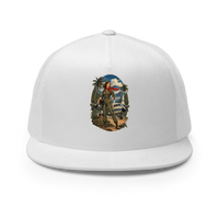 Vintage Aviation Pin-Up T-Shirt – Edition 09 Trucker Hat product mockup