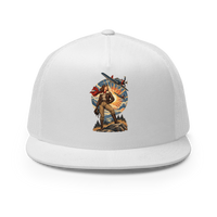 Vintage Aviation Pin-Up T-Shirt – Edition 35 Trucker Hat product mockup