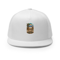 Olancha California Enamel Trucker Hat product mockup