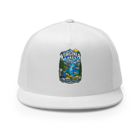 Virginia Lakes Trucker Hat product mockup