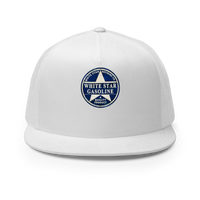 White Star Gasoline Vintage Gas and Oil T-Shirt — Muncle Mikes Trucker Hat product mockup