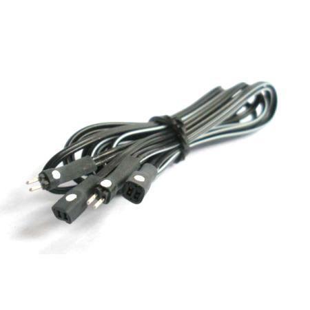 Miniatronics 2 Pin Micro Mini Connector with 12" Flexible Leads [2 units] MNT5000301 — exact product reference