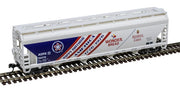 Atlas 50007120 N Scale Trainman ACF 5250 4-Bay Covered Hopper ACFX 56670 — exact product view