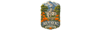 Independence California Enamel Camping Mug – Eastern Sierra Gift artwork close-up