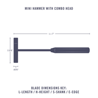 Excel Blades Tack Hammer with Interchangeable Heads (50500) product view 4