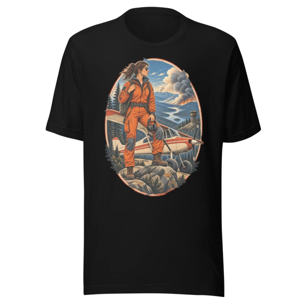 US Service Aviation Heroine 38 T-Shirt product mockup