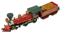 Bachmann HO 4-4-0 American - North Pole & Southern #1 (with Wood Load) — manufacturer product view 3