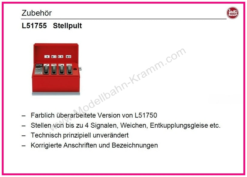 LGB LGB51755 (EAN 4011525517559) product image