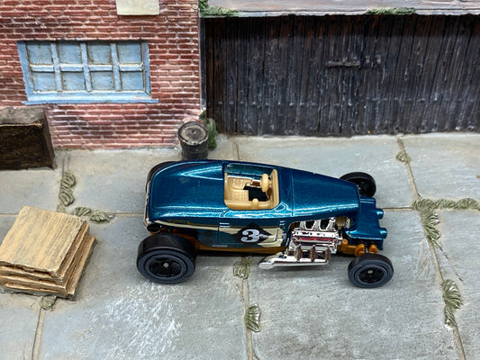 Loose Hot Wheels - Max Steel Hot Rod - Teal 3