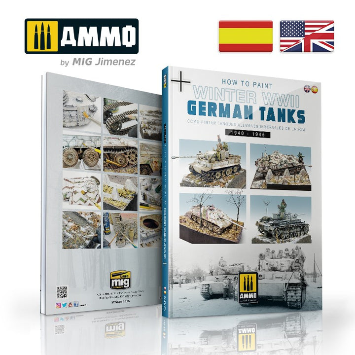 AMMO by Mig Jimenez A.MIG-6039 How to Paint Winter WWII German Tanks - product image
