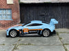 Custom Hot Wheels - 2014 Bentely Continental GT3 - GULF Blue and Orange - Chrome BBS Wheels - Rubber Tires