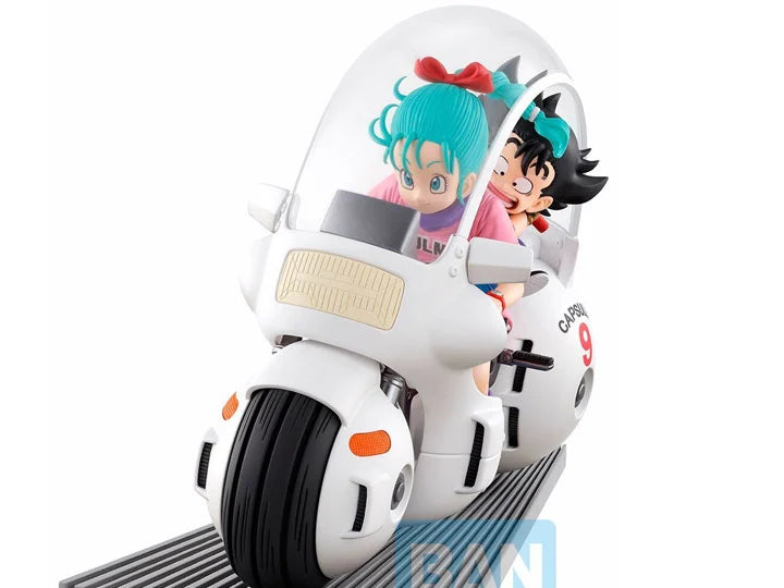 Bandai Dragon Ball Ichibansho Goku & Bulma (Fantastic Adventure) Figure — product view 1