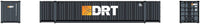 DRT Transportation 53' HIGH CUBE, 6-42-6 corrugated containers with Magnetic system, Corrugated-side. JTC #535030 (535030) exact product view 4