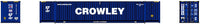 CROWLEY 53' HIGH CUBE, 6-42-6 corrugated containers with Magnetic system, Corrugated-side. JTC #535031 (535031) exact product view 4