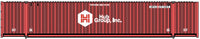 UPHU - FADED, UPHU PATCH OF ex-HUB GROUP Set 2 - 53' HIGH CUBE, 6-42-6 corrugated containers with Magnetic system, Corrugated-side. JTC #535067 (535067) exact product view 2