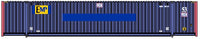 EMP (Ex-PACER blue) Set#2 - 53' HIGH CUBE 6-42-6 corrugated containers with Magnetic system, Corrugated-side. JTC # (535095) exact product view 4