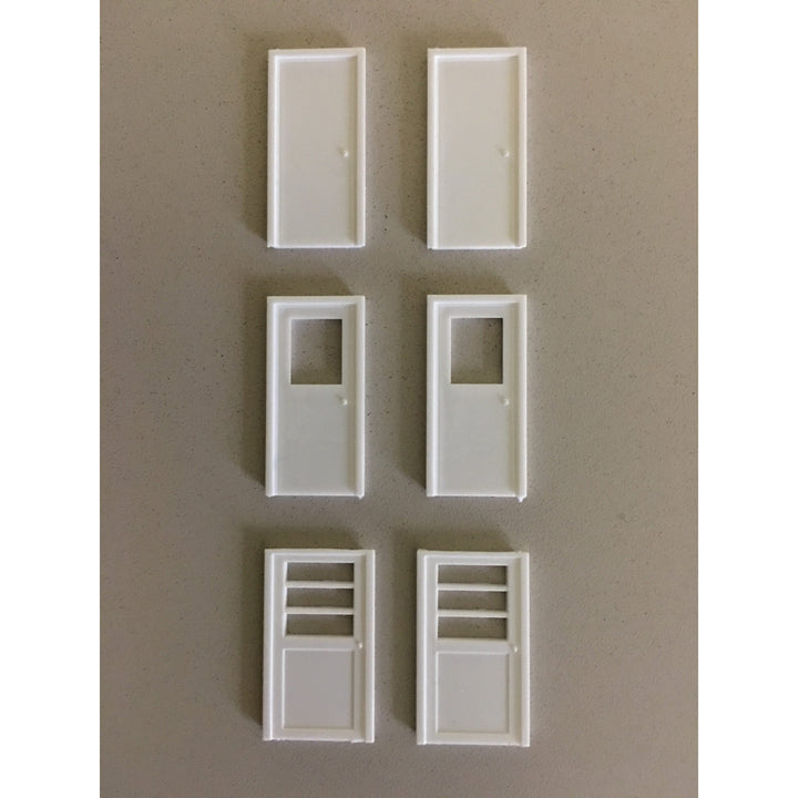 Pikestuff HO Scale Doors Personnel Doors - Assorted — exact product reference