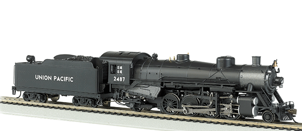 Bachmann Union Pacific 2-8-2 #2487 – HO Scale 54301 - exact locomotive and tender
