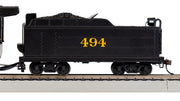 Bachmann HO Light 2-8-2 - Seaboard #494 w/Medium Tender — manufacturer product view 4