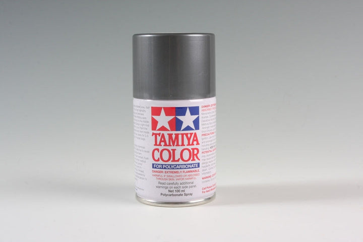 Tamiya PS-63 Bright Gun Metal Polycarbonate Spray Paint — exact product reference