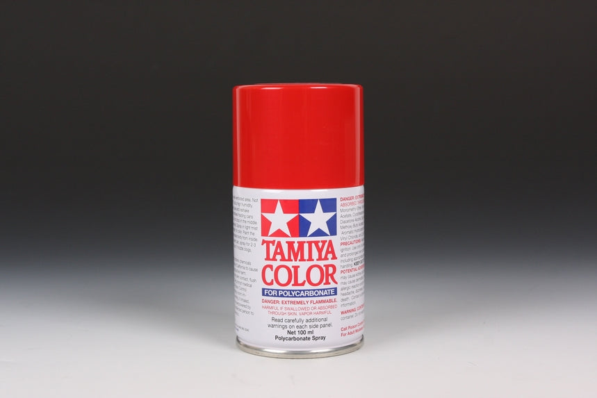 Tamiya PS-60 Mica Red Polycarbonate Spray Paint — exact product reference