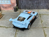 Custom Hot Wheels - Astin Martin Vantage GTE - Blue GULF - Chrome Mag Wheels - Rubber Tires