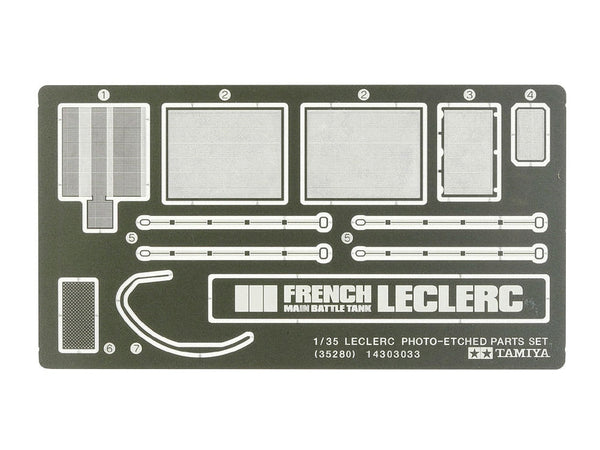 Tamiya 1/35 Leclerc Photo-Etched Parts Set – 35280 — exact product reference