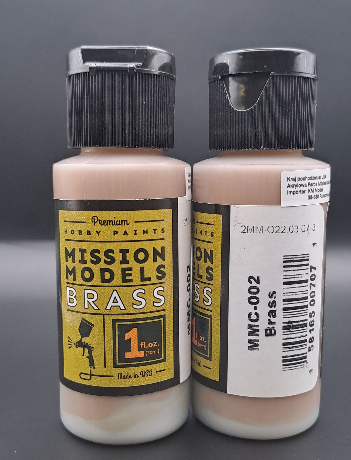 Mission Models MMC-002 Brass – 1 fl oz — exact product reference