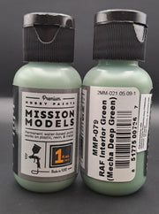 Mission Models MMP-079 RAF Interior Green Acrylic Model Paint – 1 fl oz– product image 1