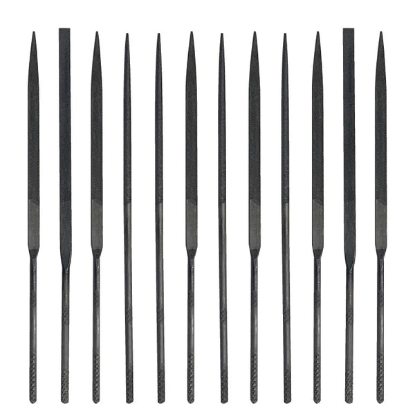 Excel Blades 12 Piece Assorted Needle File Set (55607) product view 1
