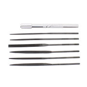 Excel Blades 6-Piece Assorted Sharpening File Set with Handle (55668) product view 1