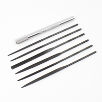 Excel Blades 6-Piece Assorted Sharpening File Set with Handle (55668) product view 2
