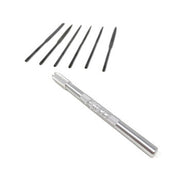 Excel Blades 6-Piece Assorted Sharpening File Set with Handle (55668) product view 4