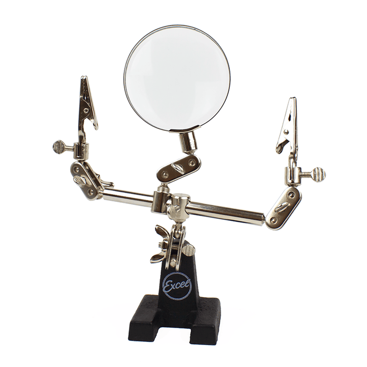 Excel Blades Double Clip Extra Hands with Magnifier (55675) product view 1