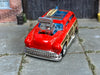 Custom Hot Wheels - Surf' N Turf' - Red - Chrome BBS Wheels - Rubber Tires