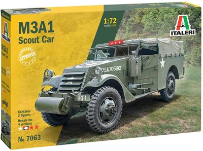 Italeri 1/72 US M3A1 Scout Car (7063) exact product view 1