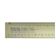 Excel Blades 12-Inch Scale Ruler for Modeling (55778) product view 3