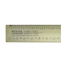 Excel Blades 12-Inch Scale Ruler for Modeling (55778) product view 3