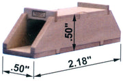 Blair Line N Scale Concrete Box Culvert, 2-3/16 x 1/2 x 1/2" (5.6 x 1.3 x 1.3 cm) – 1808 — exact product reference