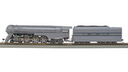 Bachmann HO Dreyfuss Streamlined Hudson - New York Central #5445 (1938 livery w/Boxpok drivers) (DCC SOUND ON BOARD) — manufacturer product view 2