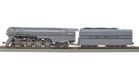 Bachmann HO Dreyfuss Streamlined Hudson - New York Central #5445 (1938 livery w/Boxpok drivers) (DCC SOUND ON BOARD) — manufacturer product view 2