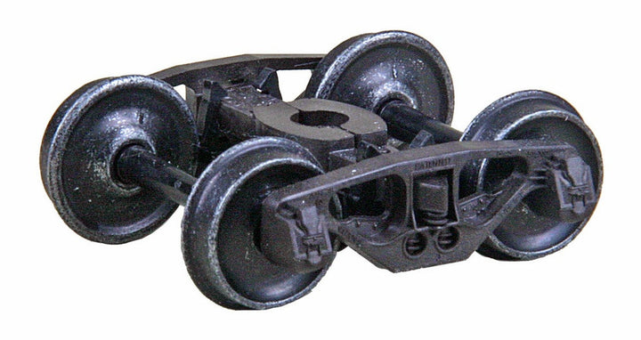 Kadee HO 568 National Type B-1 Self Centering Trucks with 33" Smooth Back Wheels — exact Kadee product image