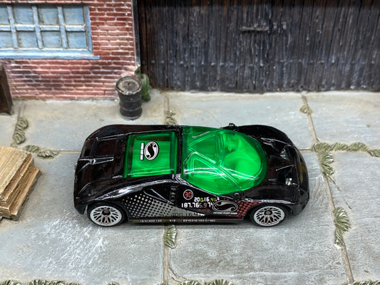 Loose Hot Wheels - Ford GT90 - Black and Green