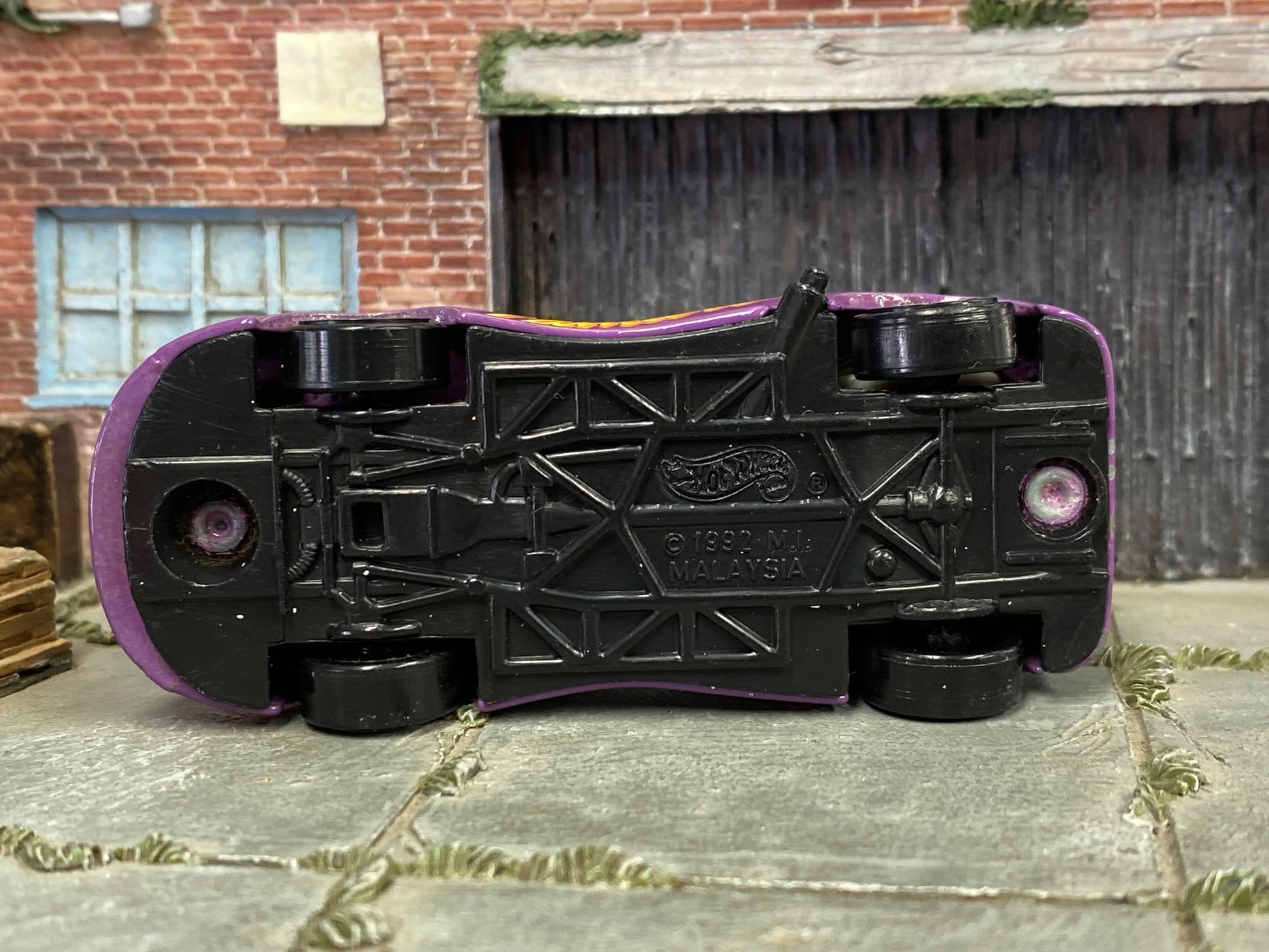 Loose Hot Wheels 1992 - Chevrolet Camaro Z-28 Stock Car - Purple