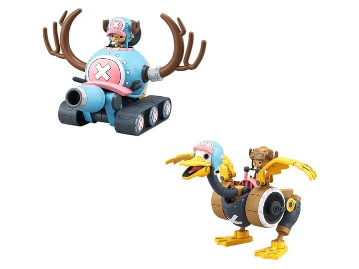 Bandai One Piece Chopper Robo 01 Chopper Tank & 02 Chopper Wing Model Kit Set — product view 1