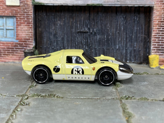 Loose Hot Wheels - Porsche 904 Carrera GTS - Yellow and Black